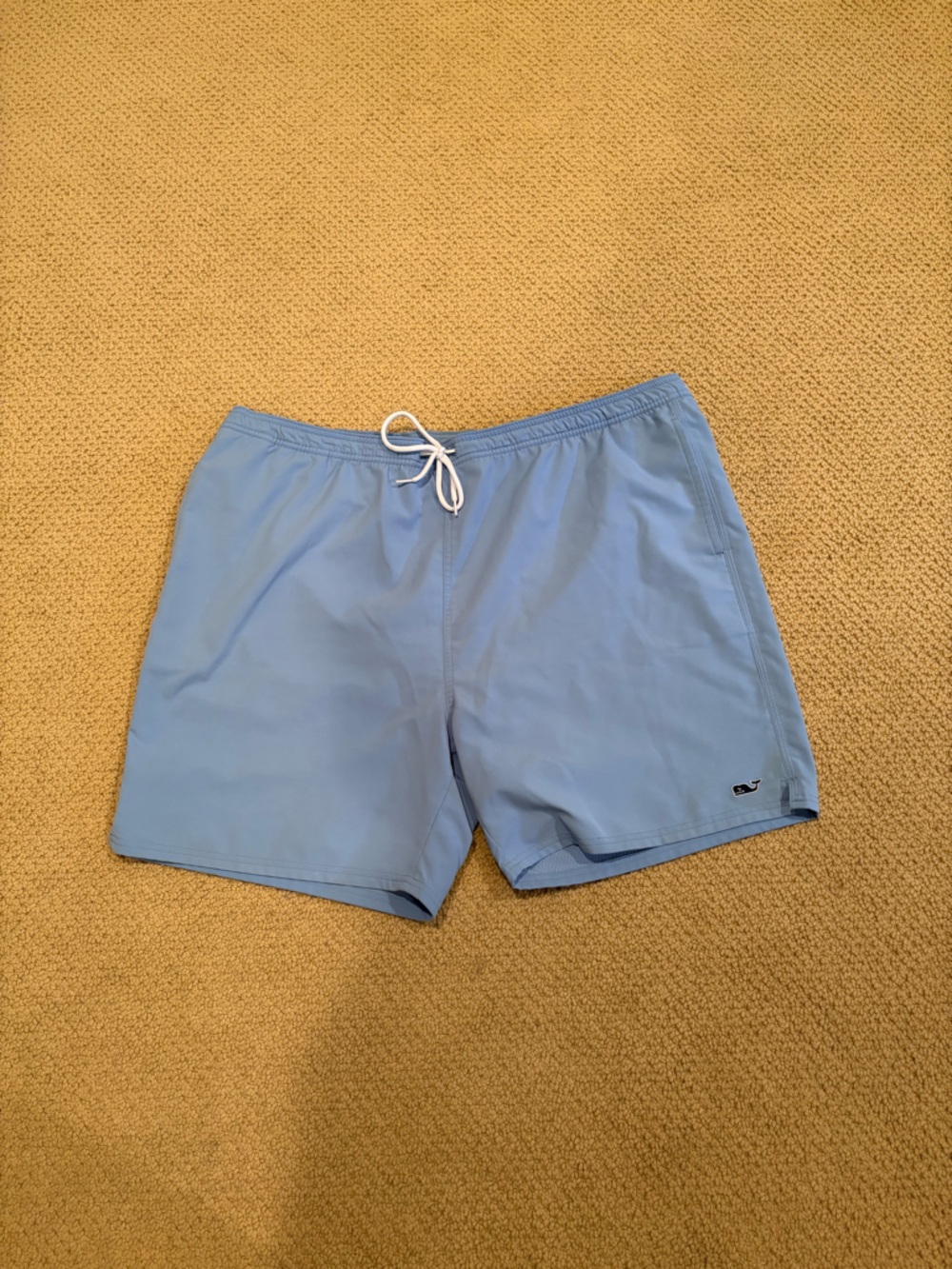 Vineyard Vines Men’s Sky Blue Athletic Swim Trunks